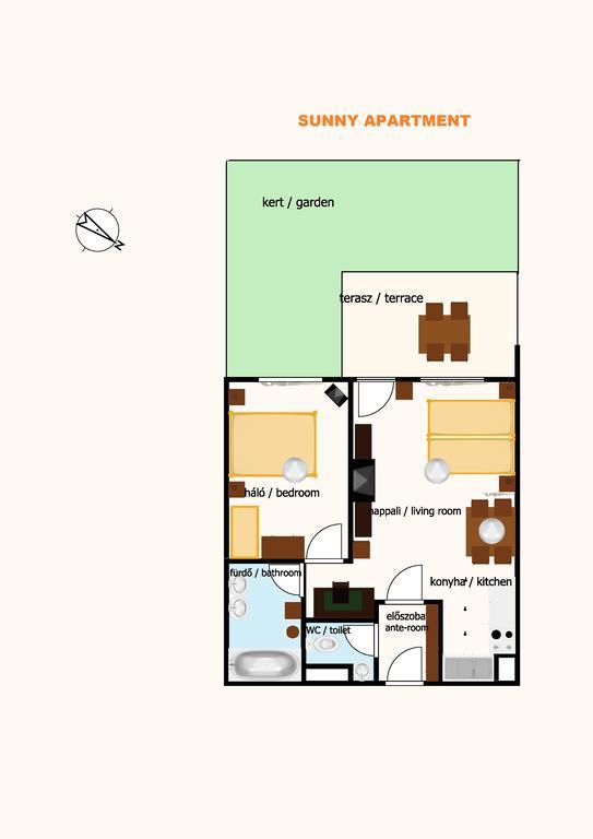Sunny Apartman Siofok Exterior photo